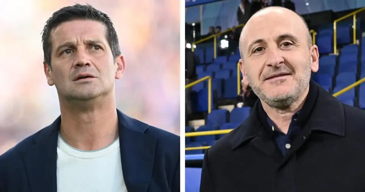Christian Chivu e Piero Ausilio