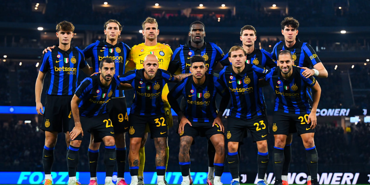 La formazione iniziale dell'Inter nell'amichevole di Perth con la Juventus. Foto: Profilo X dell'Inter.