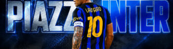 Lautaro Martinez con la maglia dell'Inter numero 10