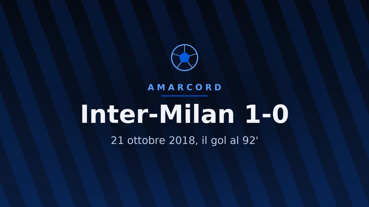 Donnarumma esce a vuoto e Icardi la mette al 92′: il derby di otto anni fa